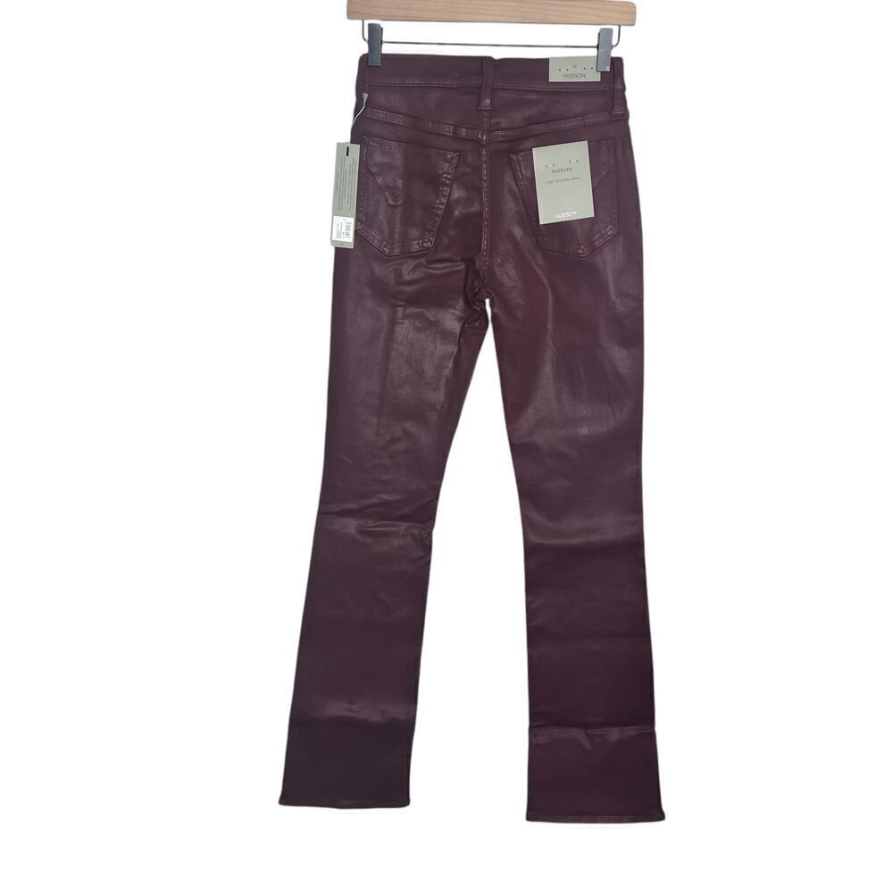 New Women’s Hudson Barbara High-Rise Baby Bootcut Jean w/ Slit Hem Size 25 - Picture 6 of 11